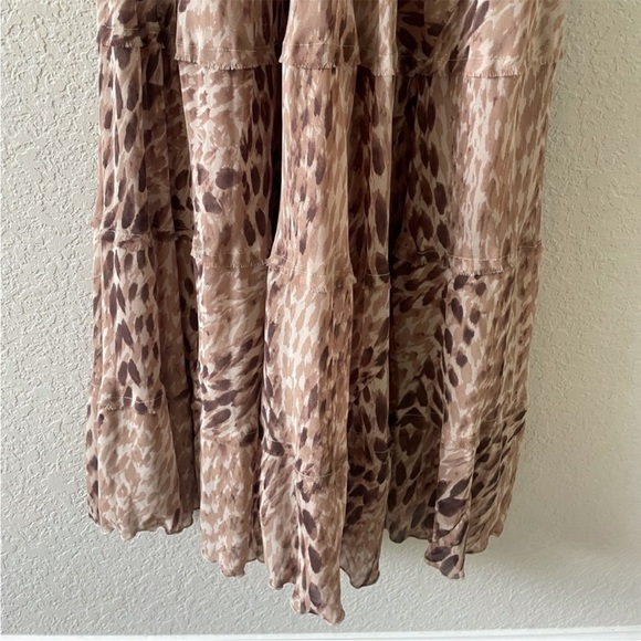 Vintage Jones NY Layered Tiered Slip Maxi Dress Size 4 - Picture 6 of 15